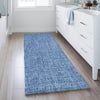 Dalyn Voyage VY1 Navy Machine Washable Area Rug Runner Lifestyle Image Feature
