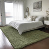 Dalyn Voyage VY1 Olive Machine Washable Area Rug Lifestyle Image Feature