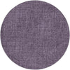 Dalyn Voyage VY1 Plum Machine Washable Area Rug Round Main Image