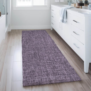 Dalyn Voyage VY1 Plum Machine Washable Area Rug Runner Lifestyle Image Feature