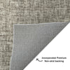 Dalyn Voyage VY1 Putty Machine Washable Area Rug Backing Image