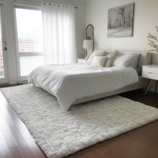 Dalyn Voyage VY1 Silver Machine Washable Area Rug Lifestyle Image Feature