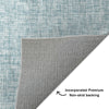 Dalyn Voyage VY1 Sky Machine Washable Area Rug Backing Image