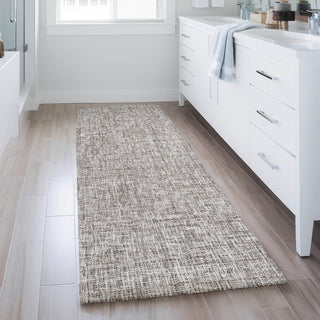 Dalyn Voyage VY1 Taupe Machine Washable Area Rug Runner Lifestyle Image Feature