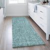 Dalyn Voyage VY1 Teal Machine Washable Area Rug Runner Lifestyle Image Feature
