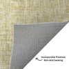 Dalyn Voyage VY1 Wheat Machine Washable Area Rug Backing Image