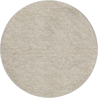Dalyn Voyage VY2 Beige Machine Washable Area Rug Round Main Image