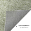 Dalyn Voyage VY2 Celery Machine Washable Area Rug Backing Image