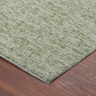Dalyn Voyage VY2 Celery Machine Washable Area Rug Corner Image