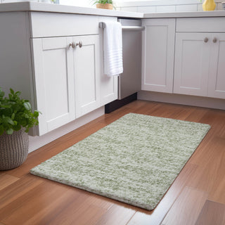 Dalyn Voyage VY2 Celery Machine Washable Area Rug Scatter Lifestyle Image Feature