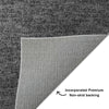 Dalyn Voyage VY2 Charcoal Machine Washable Area Rug Backing Image