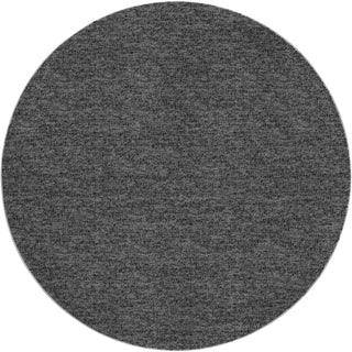 Dalyn Voyage VY2 Charcoal Machine Washable Area Rug Round Main Image