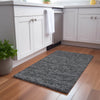 Dalyn Voyage VY2 Charcoal Machine Washable Area Rug Scatter Lifestyle Image Feature