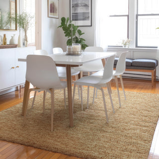 Dalyn Voyage VY2 Copper Machine Washable Area Rug Lifestyle Image Feature