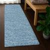 Dalyn Voyage VY2 Denim Machine Washable Area Rug Runner Lifestyle Image Feature