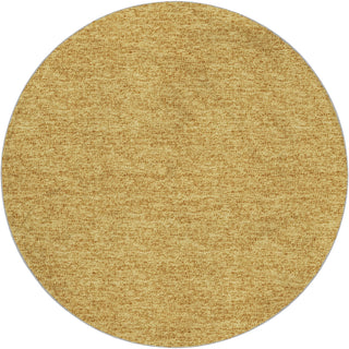 Dalyn Voyage VY2 Gold Machine Washable Area Rug Round Main Image