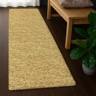 Dalyn Voyage VY2 Gold Machine Washable Area Rug Runner Lifestyle Image Feature