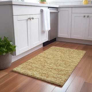 Dalyn Voyage VY2 Gold Machine Washable Area Rug Scatter Lifestyle Image Feature