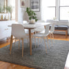 Dalyn Voyage VY2 Gray Machine Washable Area Rug Lifestyle Image Feature