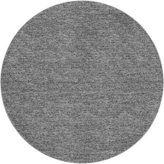 Dalyn Voyage VY2 Gray Machine Washable Area Rug Round Main Image