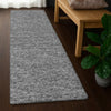 Dalyn Voyage VY2 Gray Machine Washable Area Rug Runner Lifestyle Image Feature