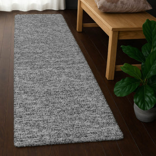 Dalyn Voyage VY2 Gray Machine Washable Area Rug Runner Lifestyle Image Feature