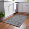 Dalyn Voyage VY2 Gray Machine Washable Area Rug Scatter Lifestyle Image Feature