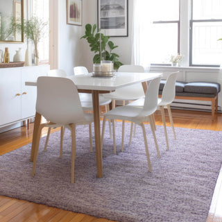 Dalyn Voyage VY2 Lavender Machine Washable Area Rug Lifestyle Image Feature