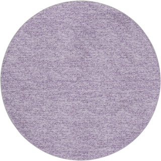 Dalyn Voyage VY2 Lavender Machine Washable Area Rug Round Main Image