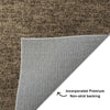 Dalyn Voyage VY2 Mocha Machine Washable Area Rug Backing Image