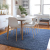 Dalyn Voyage VY2 Navy Machine Washable Area Rug Lifestyle Image Feature