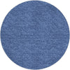 Dalyn Voyage VY2 Navy Machine Washable Area Rug Round Main Image