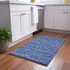 Dalyn Voyage VY2 Navy Machine Washable Area Rug Scatter Lifestyle Image Feature