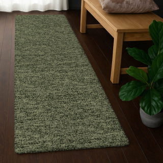 Dalyn Voyage VY2 Olive Machine Washable Area Rug Runner Lifestyle Image Feature