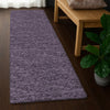 Dalyn Voyage VY2 Plum Machine Washable Area Rug Runner Lifestyle Image Feature