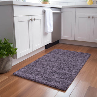 Dalyn Voyage VY2 Plum Machine Washable Area Rug Scatter Lifestyle Image Feature
