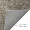 Dalyn Voyage VY2 Putty Machine Washable Area Rug Backing Image