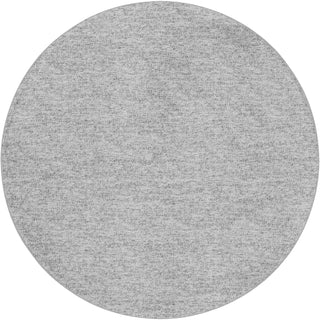 Dalyn Voyage VY2 Silver Machine Washable Area Rug Round Main Image