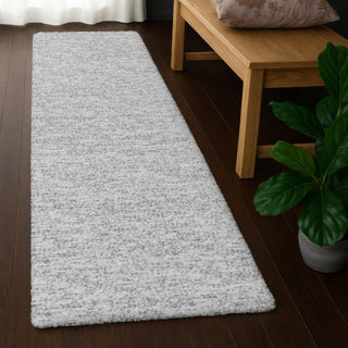 Dalyn Voyage VY2 Silver Machine Washable Area Rug Runner Lifestyle Image Feature