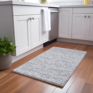 Dalyn Voyage VY2 Silver Machine Washable Area Rug Scatter Lifestyle Image Feature