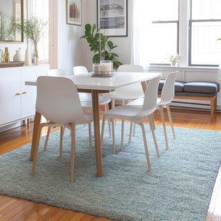 Dalyn Voyage VY2 Sky Machine Washable Area Rug Lifestyle Image Feature