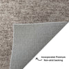 Dalyn Voyage VY2 Taupe Machine Washable Area Rug Backing Image