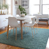 Dalyn Voyage VY2 Teal Machine Washable Area Rug Lifestyle Image Feature