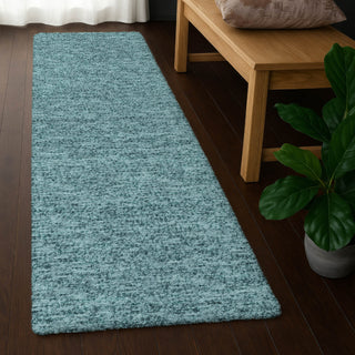 Dalyn Voyage VY2 Teal Machine Washable Area Rug Runner Lifestyle Image Feature