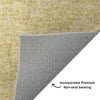 Dalyn Voyage VY2 Wheat Machine Washable Area Rug Backing Image