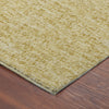Dalyn Voyage VY2 Wheat Machine Washable Area Rug Corner Image