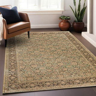 Dalyn Vizcia VZ1 Honey Area Rug Lifestyle Image Feature