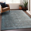 Dalyn Vizcia VZ2 Blue Area Rug Lifestyle Image Feature