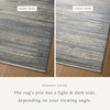 Loloi II Wade WAE-02 Ocean / Sand Area Rug Lifestyle Image Feature