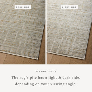 Loloi II Wade WAE-03 Mist / Gold Area Rug Lifestyle Image Feature
